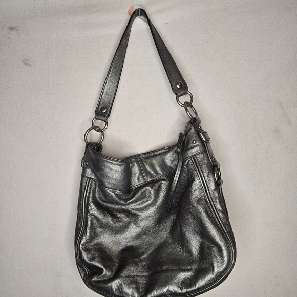 Coach Metallic Hobo Ladies Bag Purse No. C1032-F14706 - Picture 9 of 14